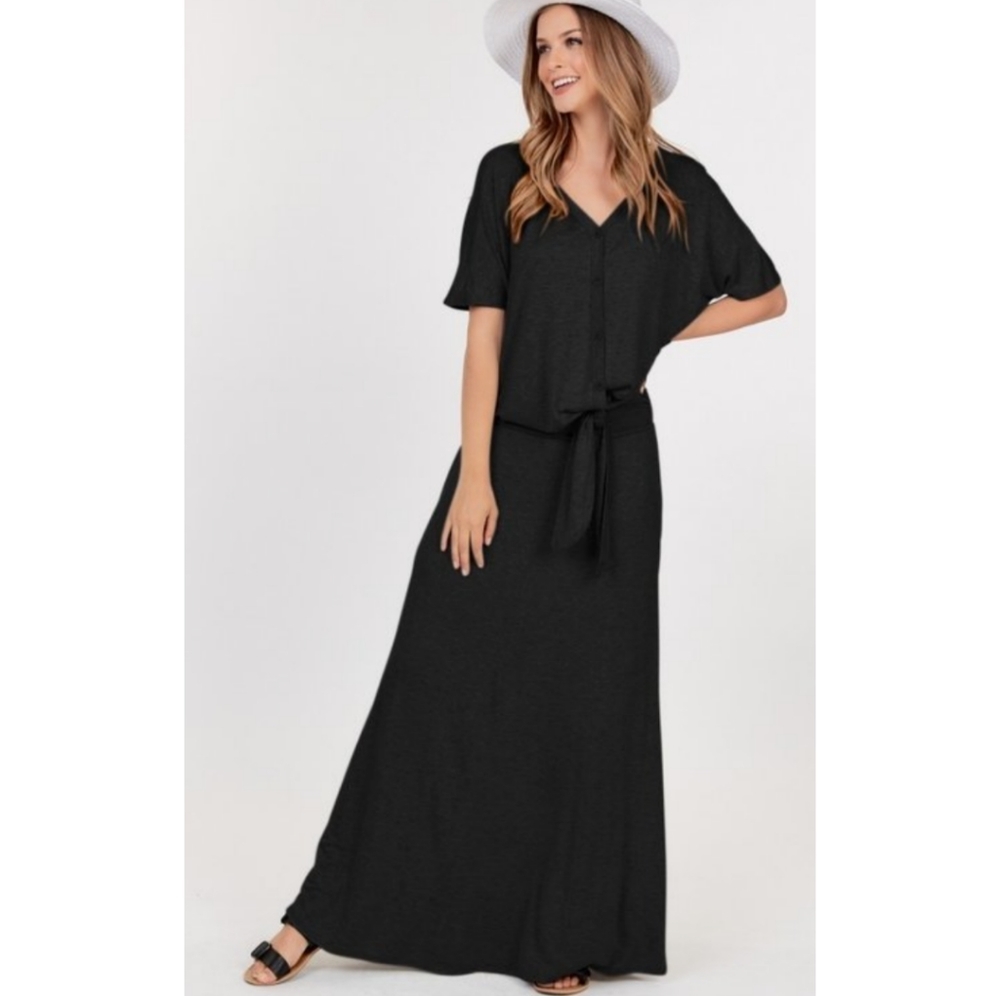 🆕🌿BLACK MAXI SKIRT🌿